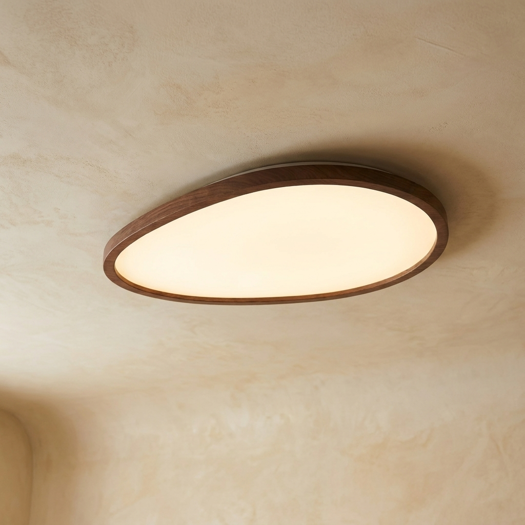 Sleek Modern Flush Mount Ceiling Light with LED