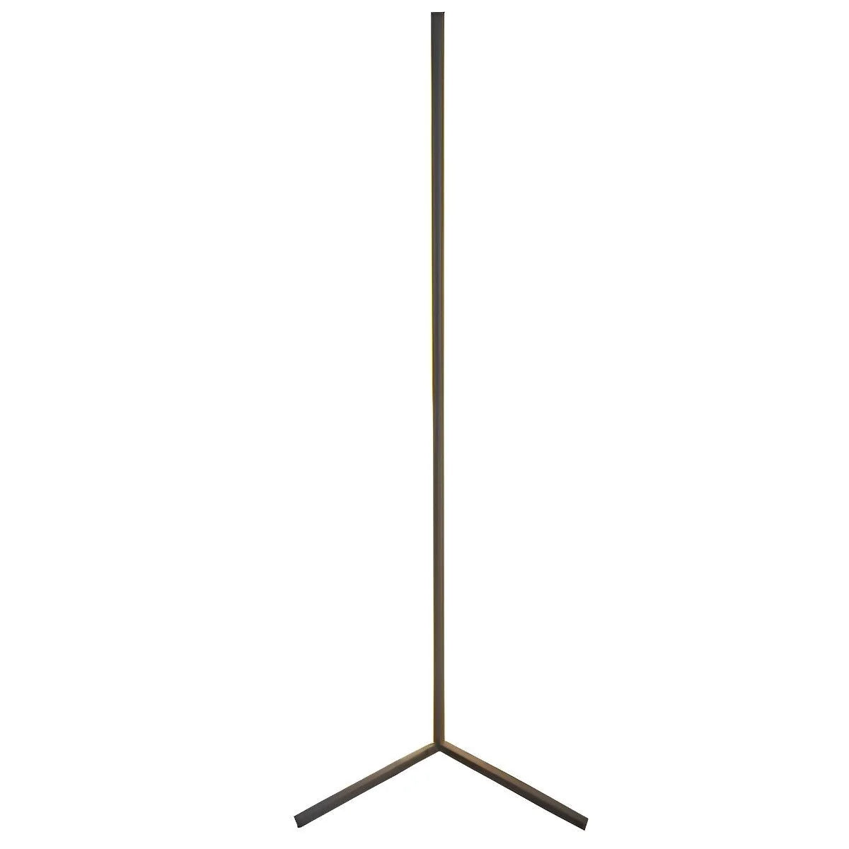 Slim Black Modern Floor Corner Lamp