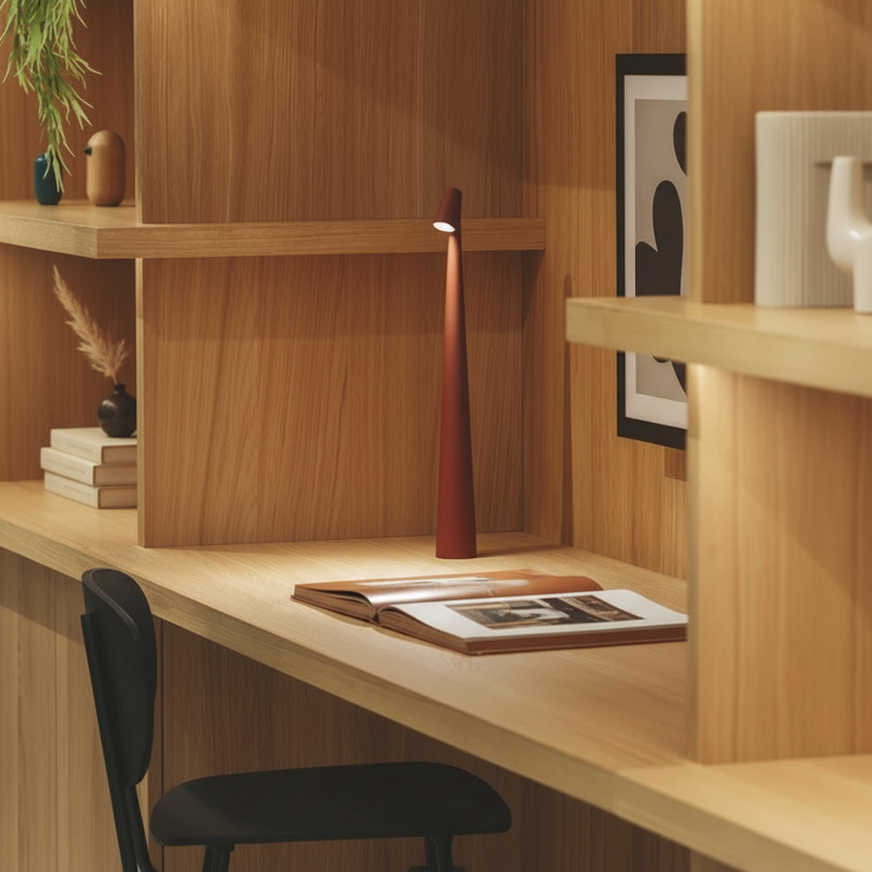Wireless LED Table Lamp | Cordless Design with Rechargeable Battery